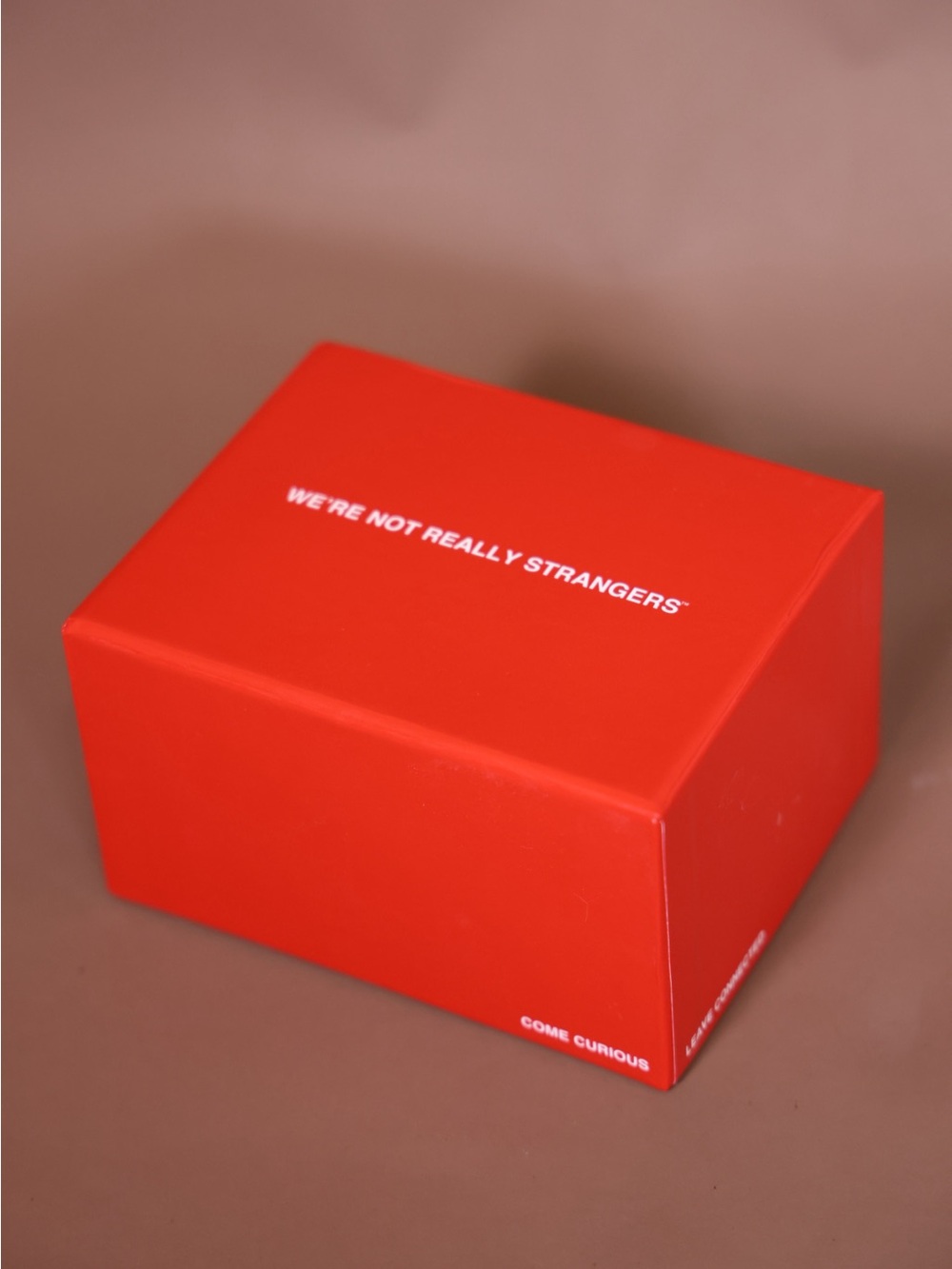 “We’re not really strangers” game Brand new